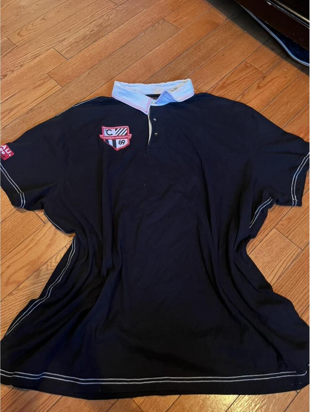 VTG Coogi rugby polo shirt
